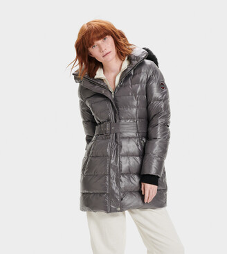 UGG Valerie Belted Down Coat II - ShopStyle Outerwear
