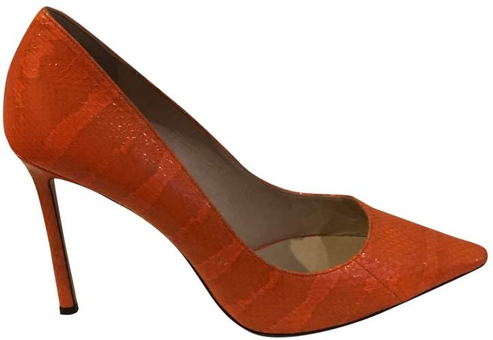 orange snake heels