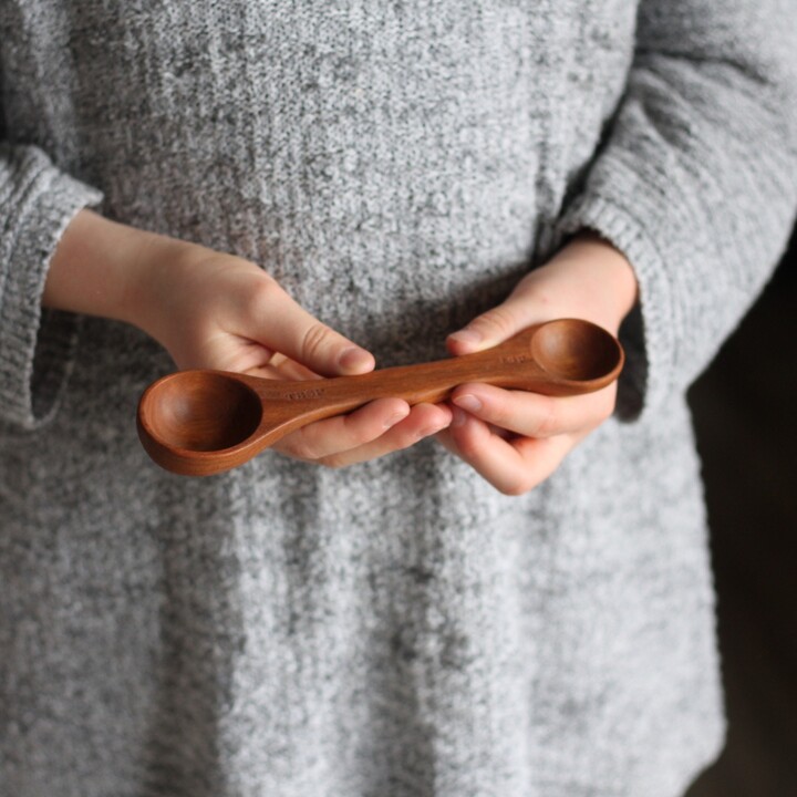 Handmade Wooden Kitchen Utensils | Measuring Spoon