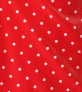 Thumbnail for your product : Balenciaga Polka-dot velvet top