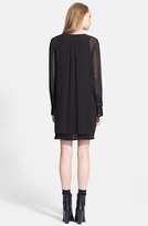 Thumbnail for your product : Vince Double Layer Shirttail Dress
