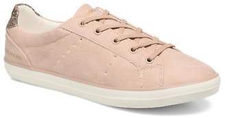 Dockers Women's Molly Lace-up Trainers in Pink