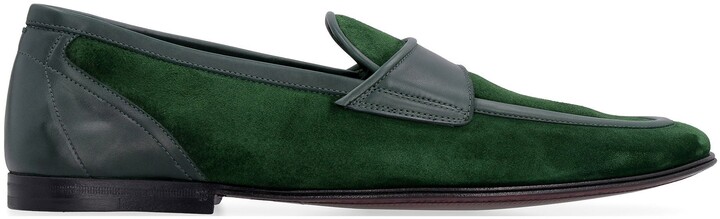 Green slip on shoes mens Clearance