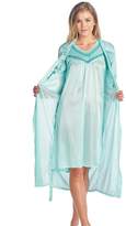 Thumbnail for your product : Casual Nights Women's Satin 2 Piece Robe and Nightgown Set