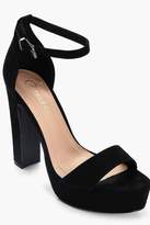 Thumbnail for your product : boohoo Amy Wide Fit Platform 2 Part Heels