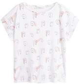Thumbnail for your product : MANGO Printed cotton-blend t-shirt