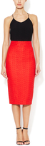 Thumbnail for your product : L'Wren Scott Tweed Pencil Skirt with Vent