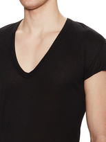 Thumbnail for your product : Rick Owens Oversized V-Neck T-Shirt