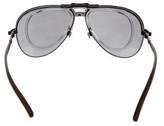 Thumbnail for your product : Ralph Lauren Interchangeable Aviator Sunglasses