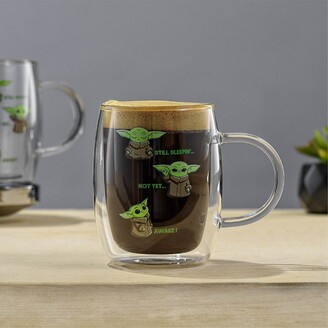 JoyJolt Serene Double Walled Insulated Glasses Coffee Mug (Set  of 2) 13.5 Ounces: Irish Coffee Glasses