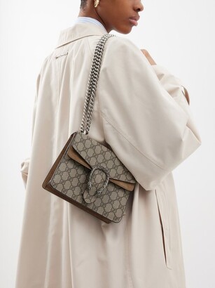 Gucci Dionysus Mini Gg Supreme Canvas Shoulder Bag