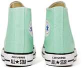 Thumbnail for your product : Nasty Gal Converse All Star High-Top Sneaker - Mint