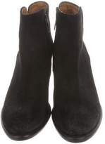 Thumbnail for your product : Barneys New York Barney's New York Suede Round-Toe Ankle Boots