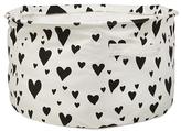 Thumbnail for your product : Baby Essentials Love Struck Round Floor Bin (Black)
