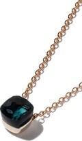 Thumbnail for your product : Pomellato 18kt rose & white gold Nudo blue topaz pendant necklace