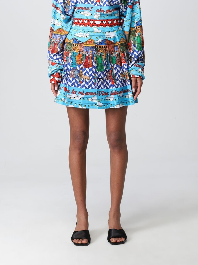 スカート ALESSANDRO ENRIQUEZ Women Mid Skirts AE SK01 DU 017ONDE Gree 29272625_59108080_1000.jpg