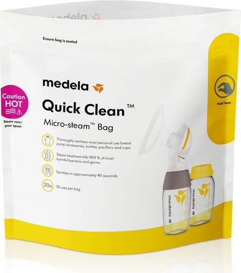 Medela MedelaQuickCleanMicro-SteamSanitizingBags-5ct