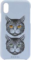 Thumbnail for your product : Gucci iPhone X/XS case with Mystic Cat