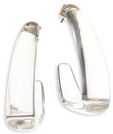 Thumbnail for your product : Alexis Bittar Lucite Large Hoop Earrings/2.5"