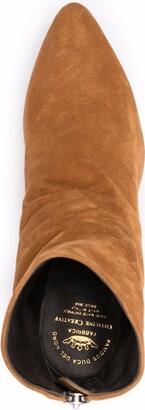 Officine Creative Suede Ankle-Length Boots