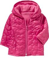 Thumbnail for your product : Old Navy Quilted Hooded Jackets for Baby