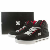 Thumbnail for your product : DC mens black & red spartan high wc tx trainers