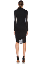 Thumbnail for your product : Helmut Lang Slack Jersey Twist Long Sleeve Dress