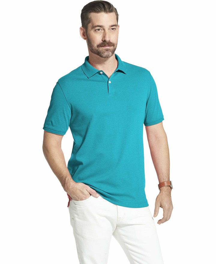 Arrow Mens Slim Fit American Heritage Short Sleeve Ottoman Polo Shirt Polo Shirt