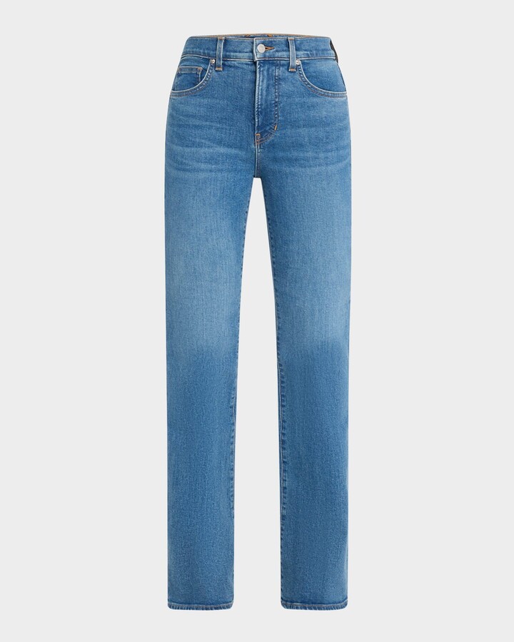 Veronica Beard Beverly High-Rise Skinny Flare Jeans