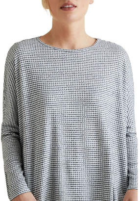 Seed Heritage Asymmetrical Stripe Sweater