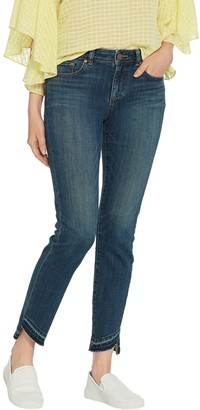 vince camuto angled hem jeans