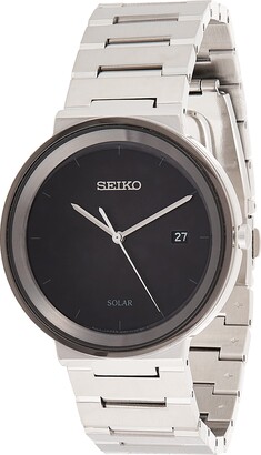 Seiko Men's SNE479 Mens Dress Analog Display Japanese Quartz Silver Watch