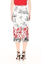 Thumbnail for your product : N°21 N.21 Printed Pencil Skirt With Sequins