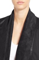 Thumbnail for your product : KUT from the Kloth 'Ana' Faux Leather Drape Front Jacket