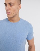 Thumbnail for your product : J.Crew Mercantile J Crew Mercantile slim pocket t-shirt in river blue marl