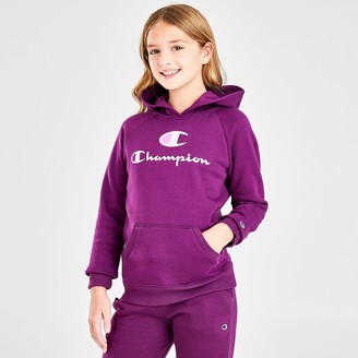 champion jacket kids purple