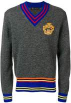 Thumbnail for your product : Versace contrast trim sweater