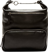 Thumbnail for your product : Marni Black Leather Buckle Backpack