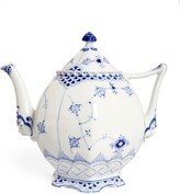 Thumbnail for your product : Royal Copenhagen Blue Fluted Full Lace Teapot