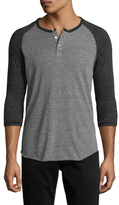 Thumbnail for your product : Alternative Apparel Eco Jersey Baseball Henley Shirt