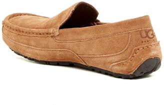 alder uggpure lined suede slipper