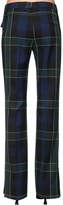 Thumbnail for your product : Baum und Pferdgarten Flared Plaid Stretch Techno Pants