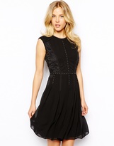 Thumbnail for your product : Coast Aeryn Dress with Sheer Panel