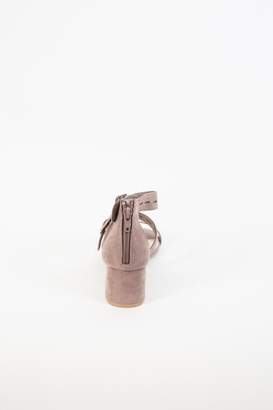 Qupid Katz Three-Strap Sandal