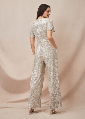 Phase Eight Alessandra Sequin Embellished Jumpsuit
