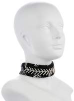 Thumbnail for your product : Fallon Monarch Crystal-Trimmed Bandana Choker w/ Tags