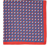 Thumbnail for your product : Kiton Men's Geometric-Print Silk Pocket Square