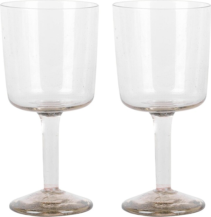 FRAMA Isle Stem Glass Set Of Two in Neutral