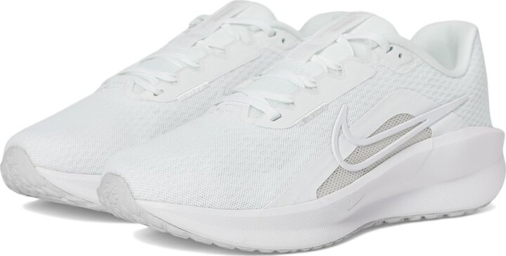 Nike Downshifter 13 Women's Shoes White/White/Platinum Tint : 10 B - Medium, Textile