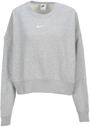 Nike Swoosh Crewneck Sweater - ShopStyle